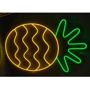 Ananas Neon Sign handemade fruits neon sign shenzhen handmade sign