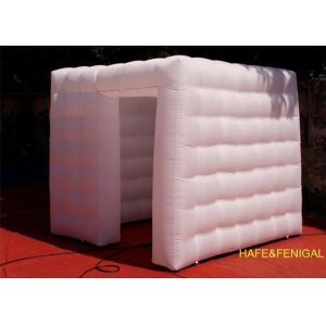 China 3m Inflatable RGB Lighting Cube Tent for Events and Glamping on sale