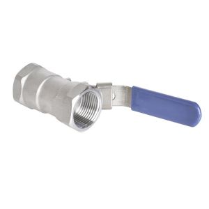 Structure Floating Ball Valve Model NO. Q11F-16P with Locking 1PC Stainless