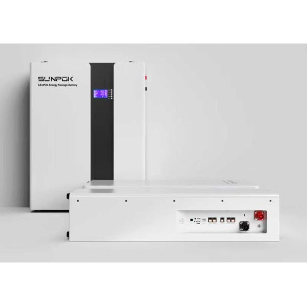 Easy Install Lifepo4 Battery Wall Mounted 48v 200ah With Can Rs485 Port 9.6kwh