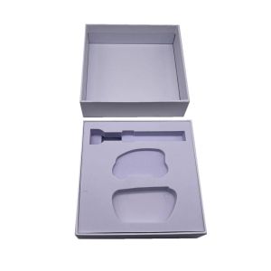 1200g Gray Cardboard 157g Coated Paper Cosmetic Packaging for Gift