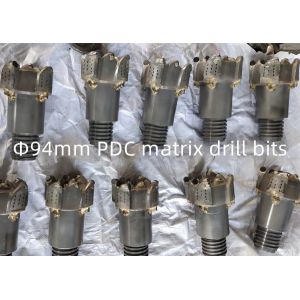 94mm Matrix Body PDC Drill Bit For Drilling Hard Broken Abrasive Rocks