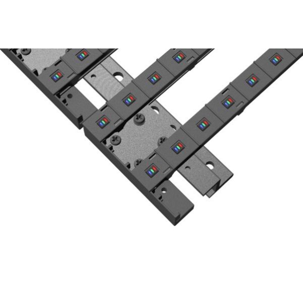 High Definition IP67 Led Grid Display 1R1G1B Led Grid Panel For Landmark Buildings