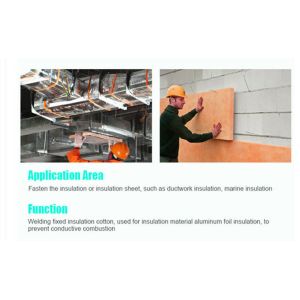 Mild Steel Insulation Support Hanger With 50mm Adhesive Tape