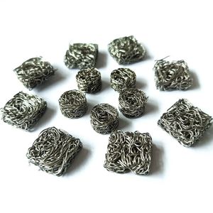 Mufflers Compressed Stainless Steel Knitted Mesh For Exhaust Systems