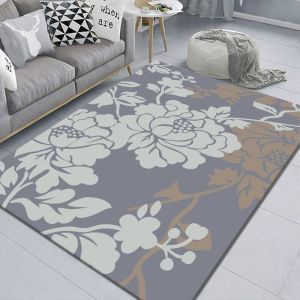 China Modern Simple Crystal Velvet Floor Carpet Rug 80x120cm 120x160cm on sale