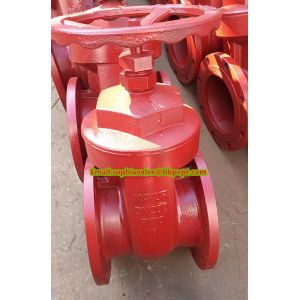 high quality BS PN10/16 cast iron gate valve