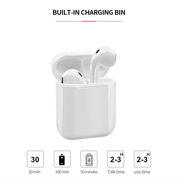 Bluetooth Earphones Noise Canceling Earbuds Waterproof HiFi 3D Stereo Sound