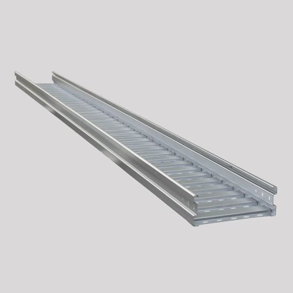Buy Rectangular / Trapezoidal 500mm Cable Tray Hot dip Galvanized Silvery at wholesale prices