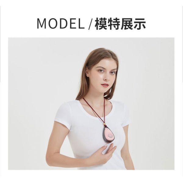 21 Hours Battery Air Ionizer Machine Necklace Air Purifier Personal Air Filter For Smokers