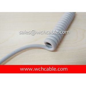 Quality UL20281 Gas Resistant TPU Sheathed Spiral Cable for sale