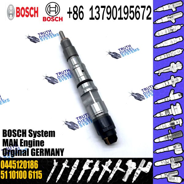 Buy Common Rail Injector 0445120186 0445120529 0445120275 For Engine Spare parts at wholesale prices