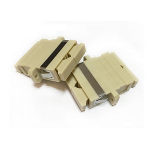 SC Duplex Fiber Optic Adapter Single / Multi Mode Type Various Color