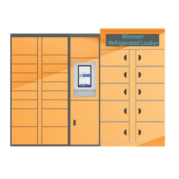 Buy Winnsen Electronic Refrigerated Storage Locker 24Hours Self Service Smart Cabinet at wholesale prices