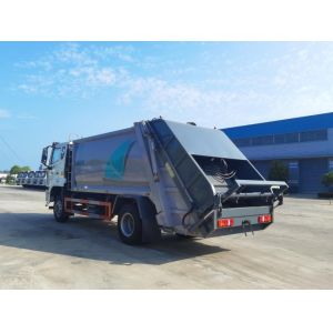Manual Transmission Diesel Compression Garbage Truck Manufacturers Directly