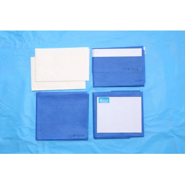 Buy Single SMS Waterproof Fenestrated Surgical Drapes Eye Drape Pack at wholesale prices