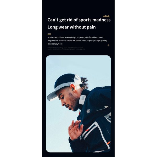 10 Meteres Distance Water Proof Earbuds Long Battery Running Tws Stereo Earphone