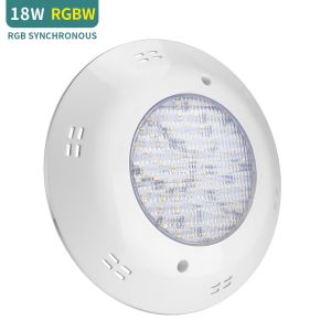 RGBW Synchronous Control Underwater Pond Light 18W AC12V 470nm
