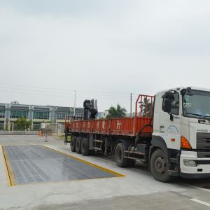 China Customized Electronic Truck Weighing Scale With Scale Management Software