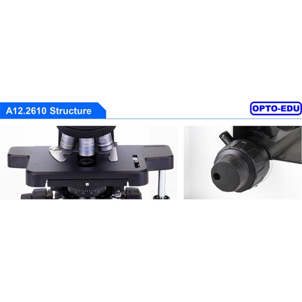 OPTO EDU A12.2610 Laboratory Biological Microscope