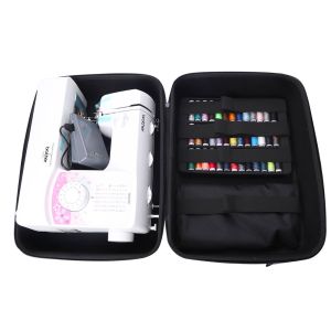Shockproof EVA Tool Case Removable Bottom Pad Sewing Machine Carrying Case