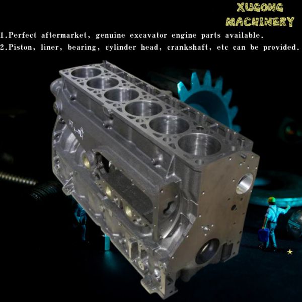 Excavator 3116 Engine Cylinder Block 149-5402 149-5403 129-1095 For E325B