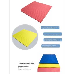 Customizable Cellulose Sponge Cloth Quick Drying Durable Biodegradable