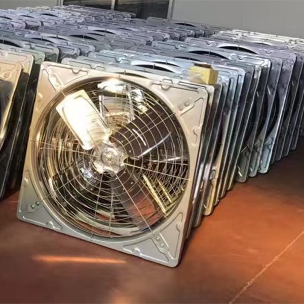 Buy Electric Dairy Cow Barn Fan 1mm Blade Thickness and Long-Lasting Performance at wholesale prices