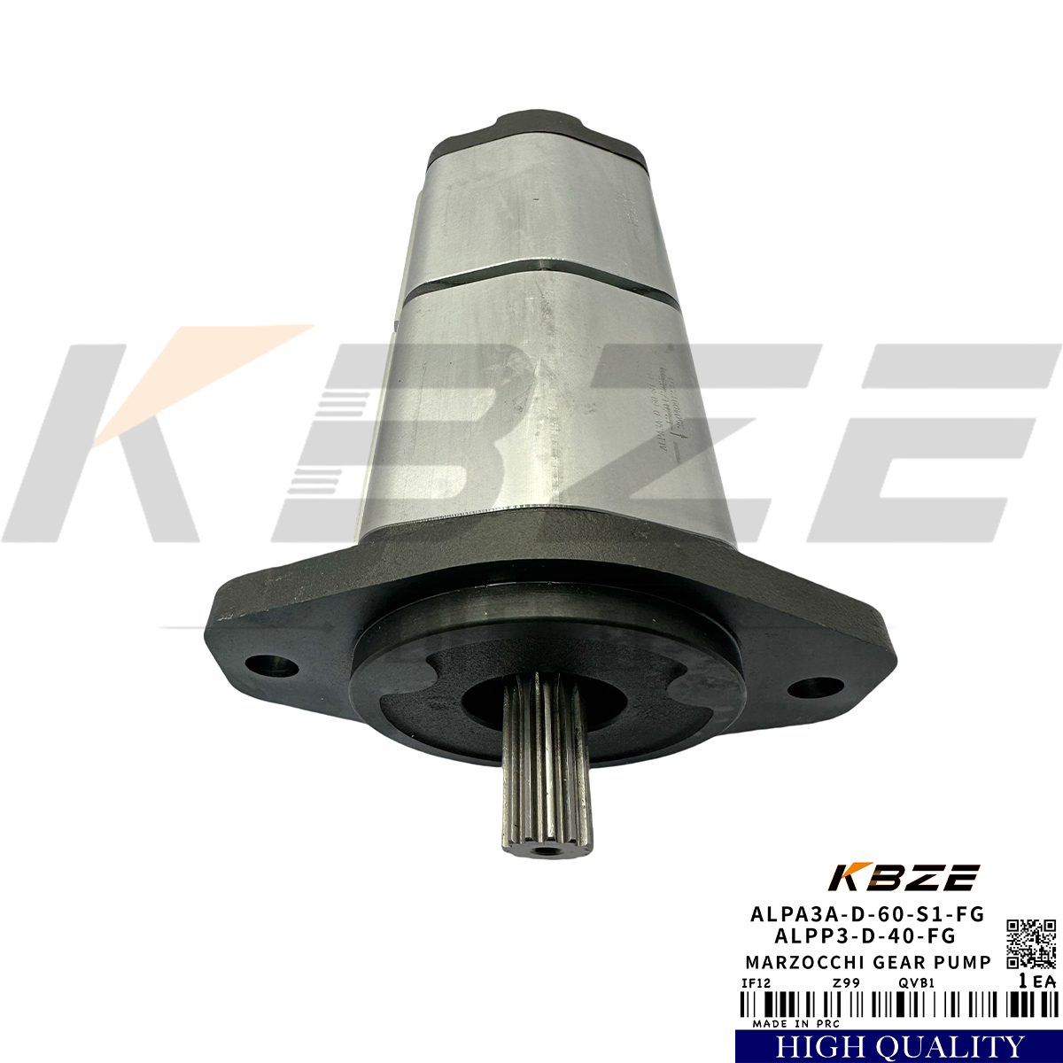 MARZOCCHI ALPA3A-D-60-S1-FG + ALPP3-D-40-FG DOUBLE GEAR PUMP 3335020003