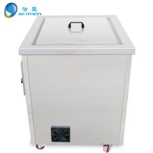 38L SUS Auto Parts Industrial Ultrasonic Cleaner With Casters 600W