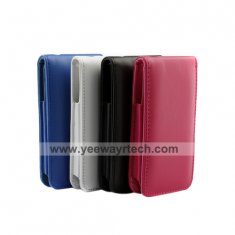 Leather Case for iPhone 4 - Slide-on Style(4 Colors Per Pack)
