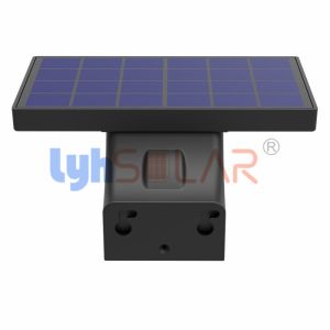 4.2W Bright Solar Wall Light With Motion Sensor Ip65 Waterproof Security Lamp