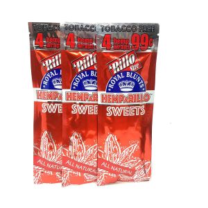 Custom Empty Cigar Roll Wrapper Blunt Resealable k Packaging Bag Wholesale Smell