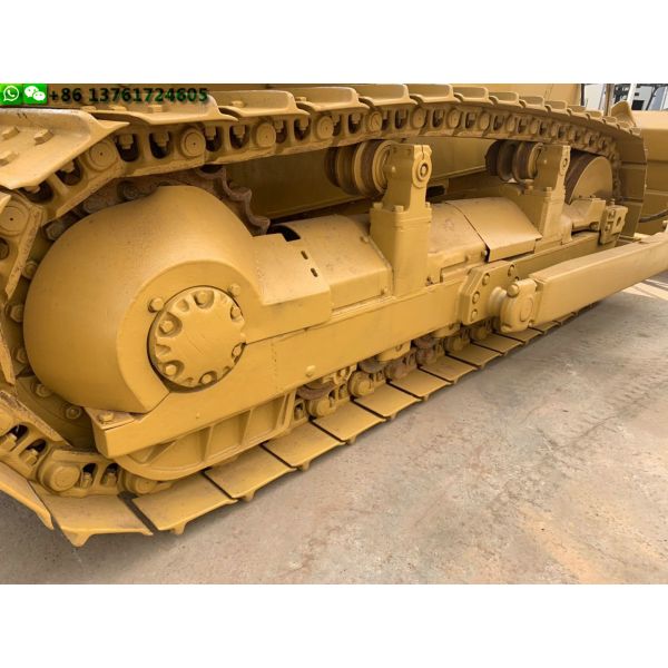 Yellow Color Used Cat Bulldozer Cat 3306 300l Fuel Capacity 17500kg Operate Weight