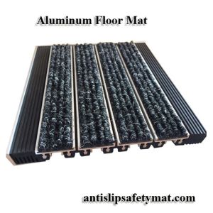 20mm Rubber Matting Aluminum Entrance Mat Anti Slip Safety Mat Dust Control