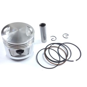 CG150 Silver Motorcycle Pistons And Rings Kit For Engine Parts High Accurate