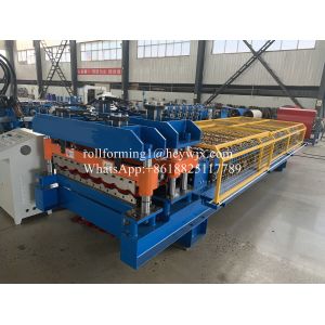 China 12 Rows Partial Arc Glazed Tile Roll Forming Machine on sale