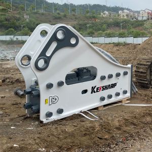 KS650 Hydraulic Front Head Front Bead Automotive Rock Pecker For Excavator Easy