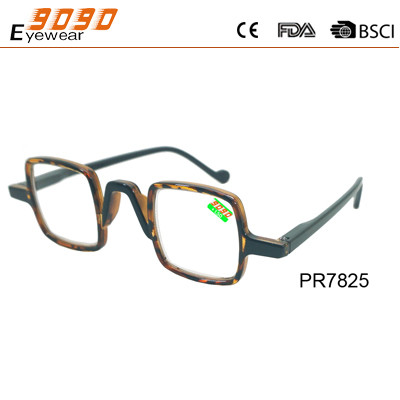 2019 new design diamond reading glasses with spring hinge,suitable for men and