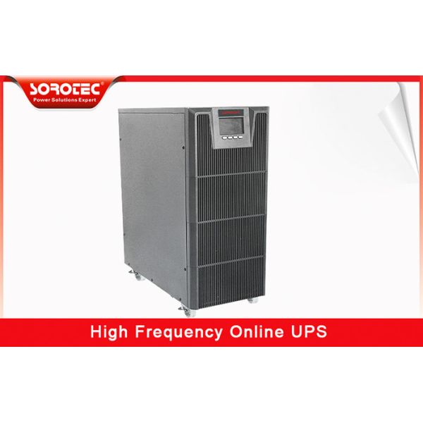 3 / 1 Phase 380VAC / 220VAC High Frequency Online UPS with 0.9 Power Factor , 10