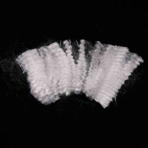 Eco-Friendly Hollow Polyester Fiber 1.33D siliconized Lightweight White