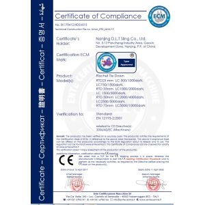 NANJING D.L.T SLING CO.,LTD Certifications