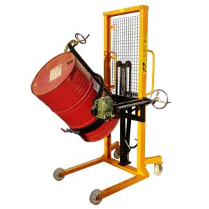 800mm Stacker 520kg Hydraulic Drum Lifter Transporter Device