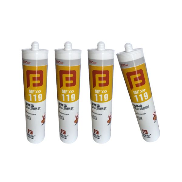 Buy Intumescent Fireproof Sealant Flame Retardant Blocking Duct Oven Filler Glue at wholesale prices