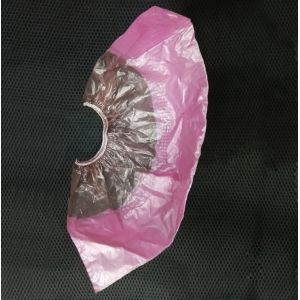 Double Layers Disposable Plastic Shoe Cover Making Machine