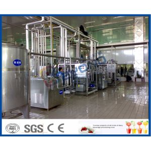 High Automatic Dairy Plant Project Milk Processing Equipments With SUS304