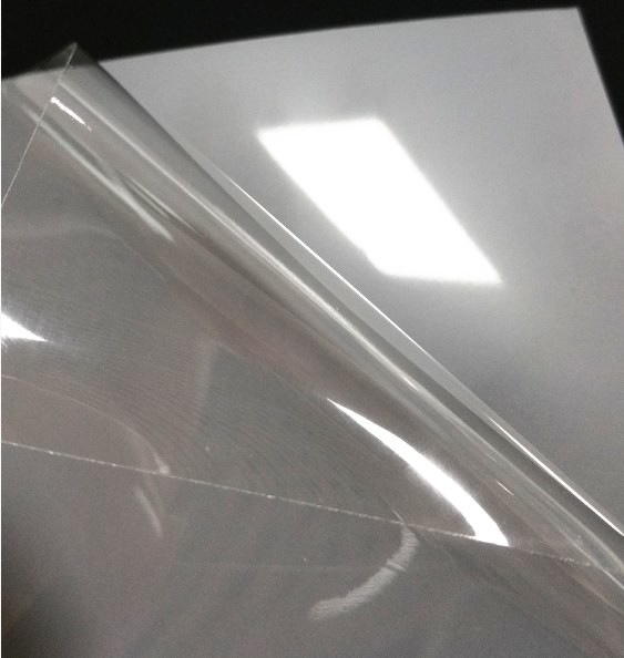 Buy Transparents 120g Liner Glossy Printable Vinyl Wrap Sticker Self Adhesive at wholesale prices