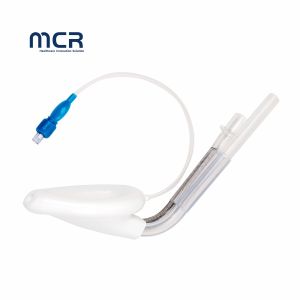 Double Lumen Laryngeal Mask Airway Disposable LMA Silicone Curved