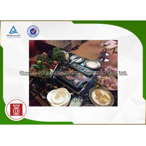 Dual Use Korean Rectangular Commercial Barbecue Grills Professional Bbq