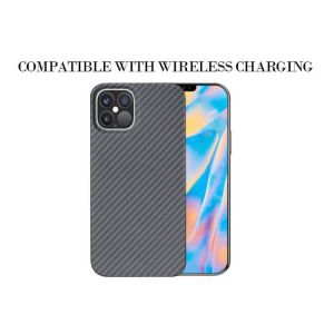 Quality Aerospace Material Aramid Carbon Phone Case For iPhone 12 Pro Max for sale